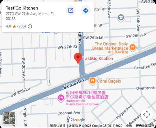 Location, 2770 SW 27th Ave, Miami, FL 33133